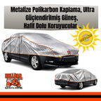 HULLCAR  Güneş Koruyucu, Ultra Sağlam, Dolu Koruyucu Üniversal Oto Branda