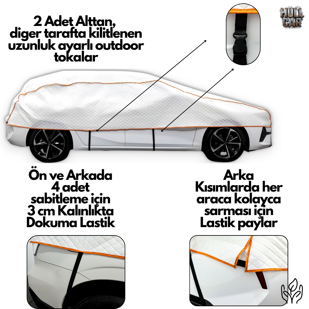 HULLCAR Güneş yağmur ve dolu koruyucu