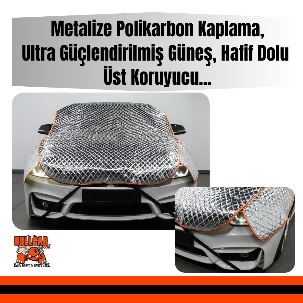 HULLCAR  Güneş Koruyucu, Ultra Sağlam, Dolu Koruyucu Üniversal Oto Üst Branda