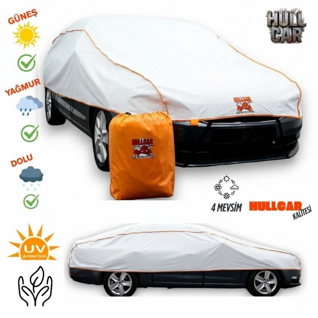 HULLCAR Premium Güneş yağmur ve Dolu koruyucu